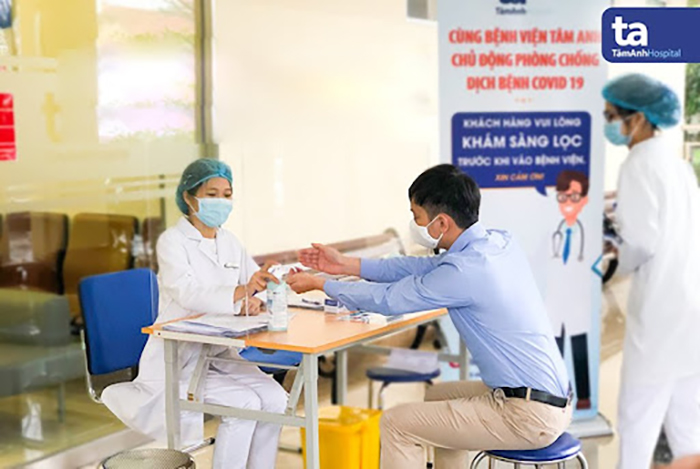 Bệnh viện đa khoa Tâm Anh là địa chỉ khám sàng lọc đã được Bộ Y tế cấp phép thực hiện test nhanh tại Hà Nội và TPHCM