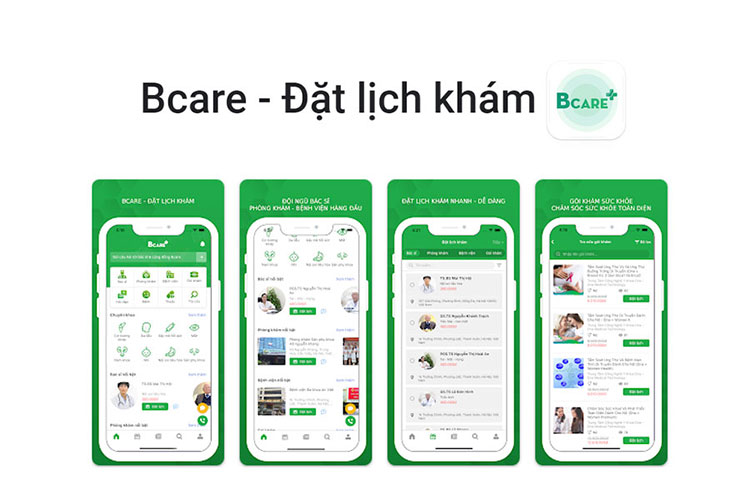 Ứng dụng khám bệnh online Bcare
