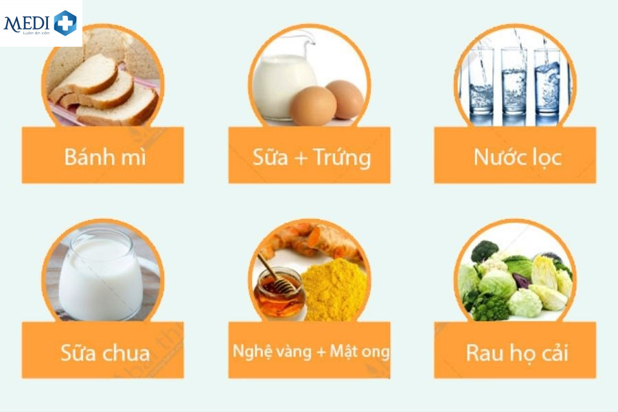 Những thực phẩm tốt cho người đau thượng vị dạ dày