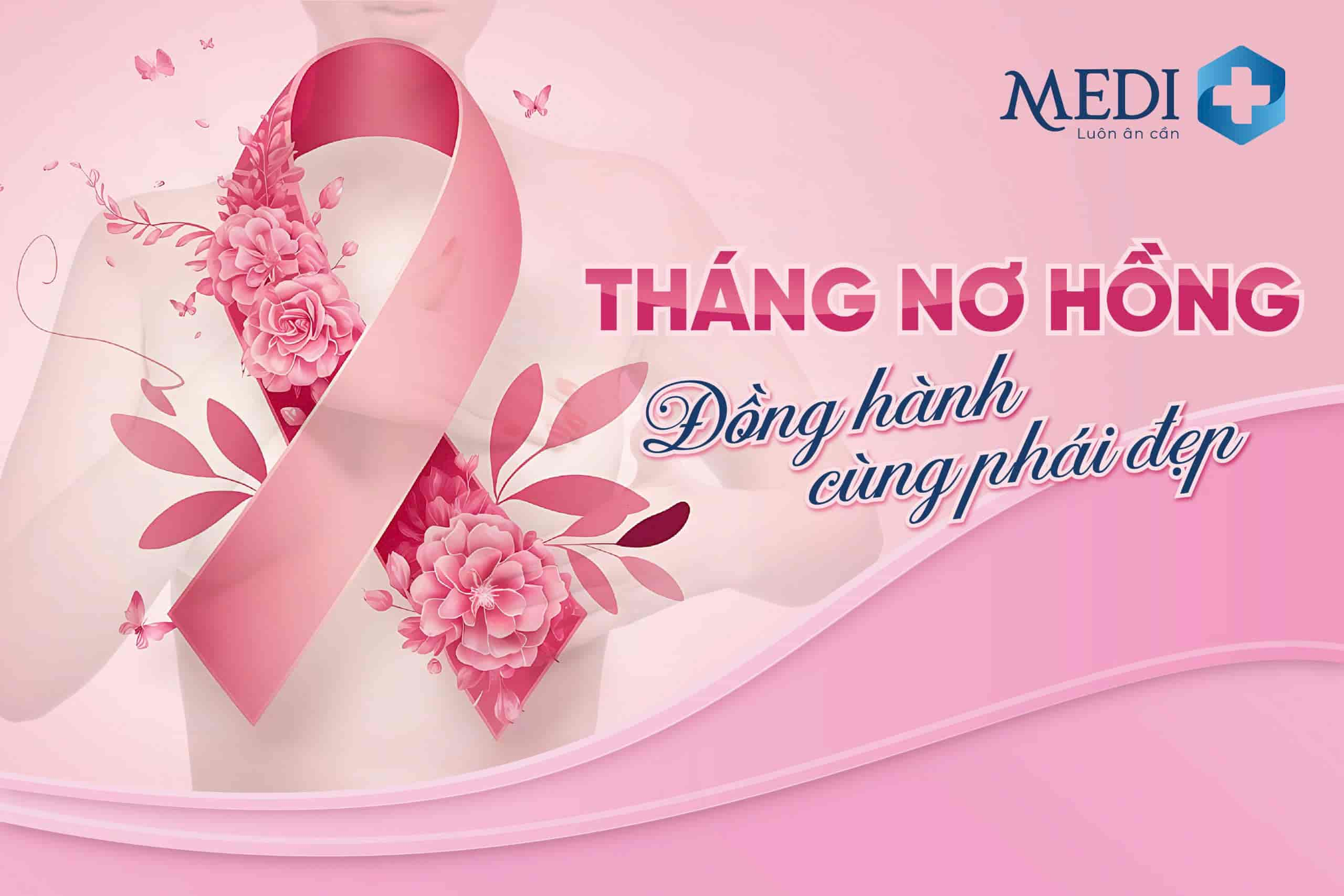 Tháng Nơ hồng – Đồng hành cùng sức khỏe phái đẹp tại Mediplus