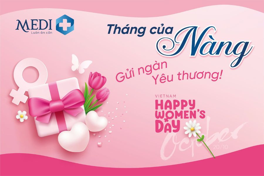 Ưu đãi tháng 10, tháng của nàng - gửi ngàn yêu thương