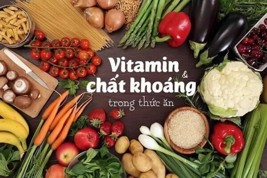 Nên ăn các thực phẩm có chứa nhiều vitamin thiết yếu