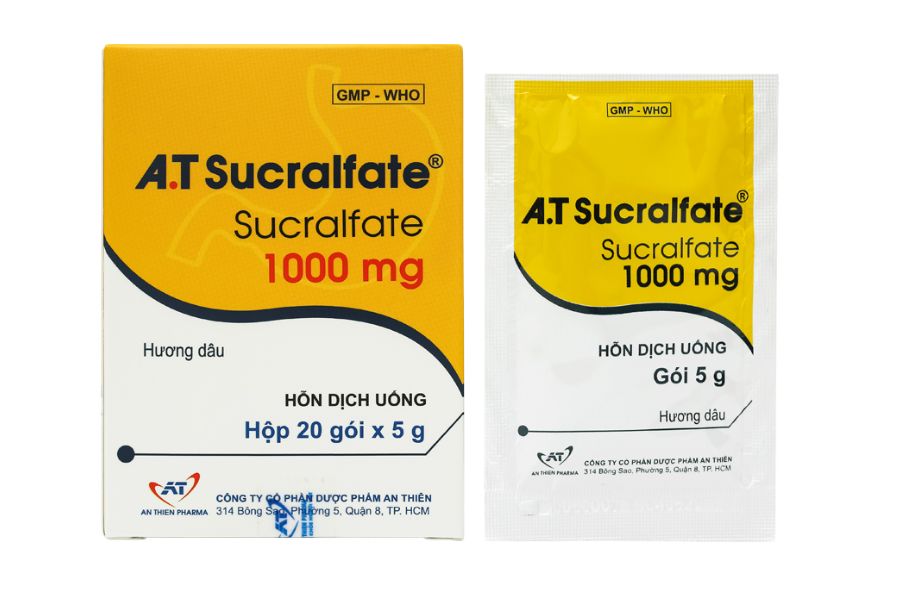 Trẻ em bị đau dạ dày uống thuốc Sucralfate 1000mg