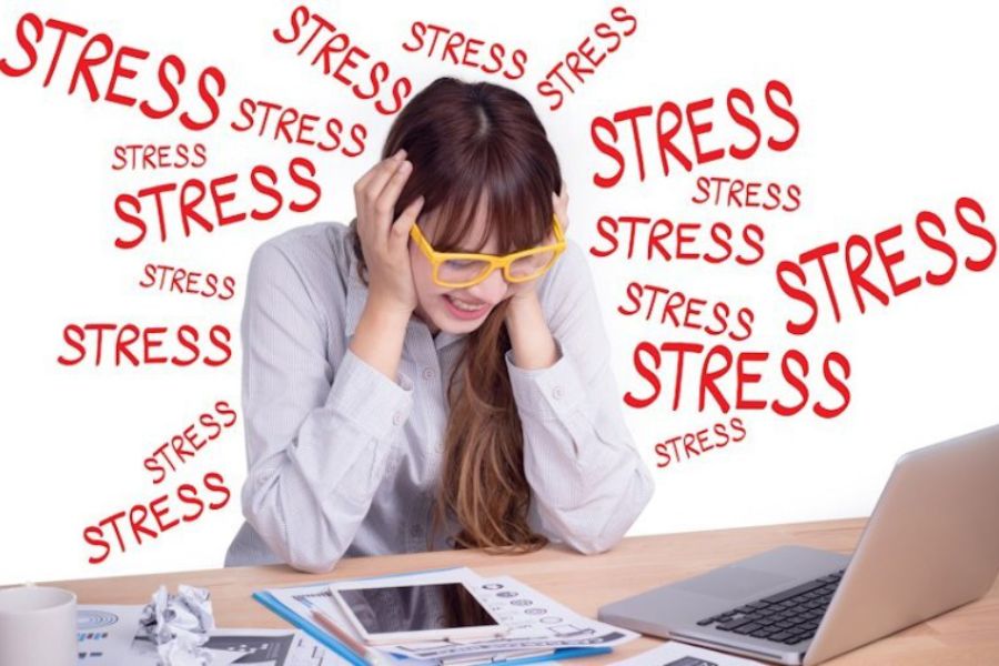 Stress quá mức cũng rất dễ bị viêm loét hang vị dạ dày