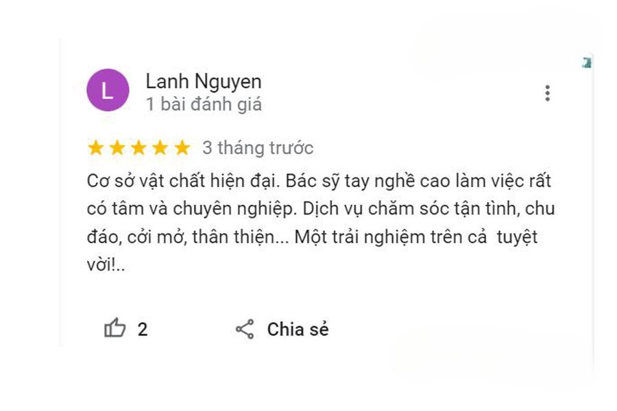 Xem review đánh giá từ khách hàng để lựa chọn được địa chỉ khám tốt