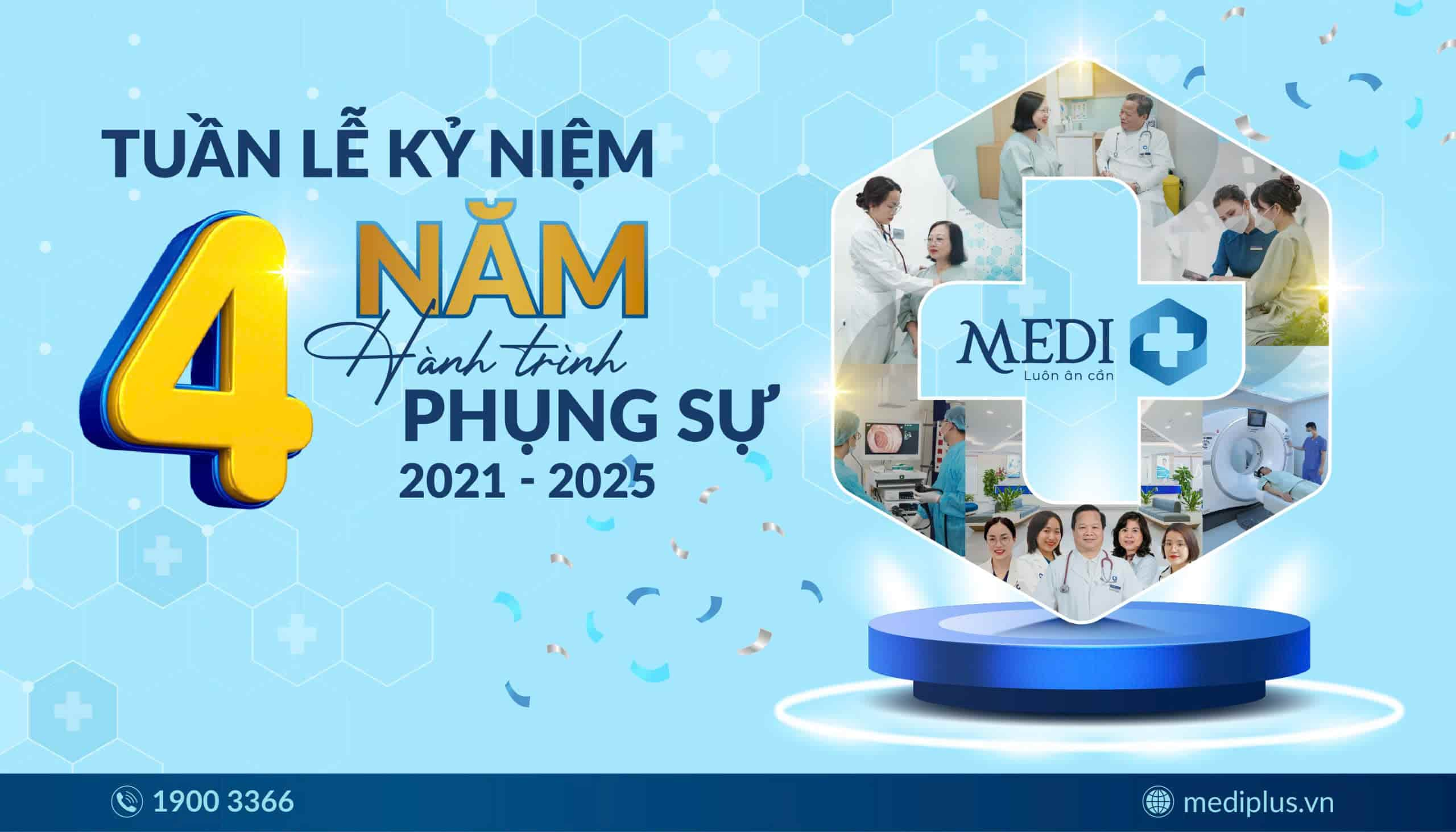 HÀNH TRÌNH 4 NĂM MEDIPLUS KIẾN TẠO GIÁ TRỊ VÌ SỨC KHỎE CỘNG ĐỒNG